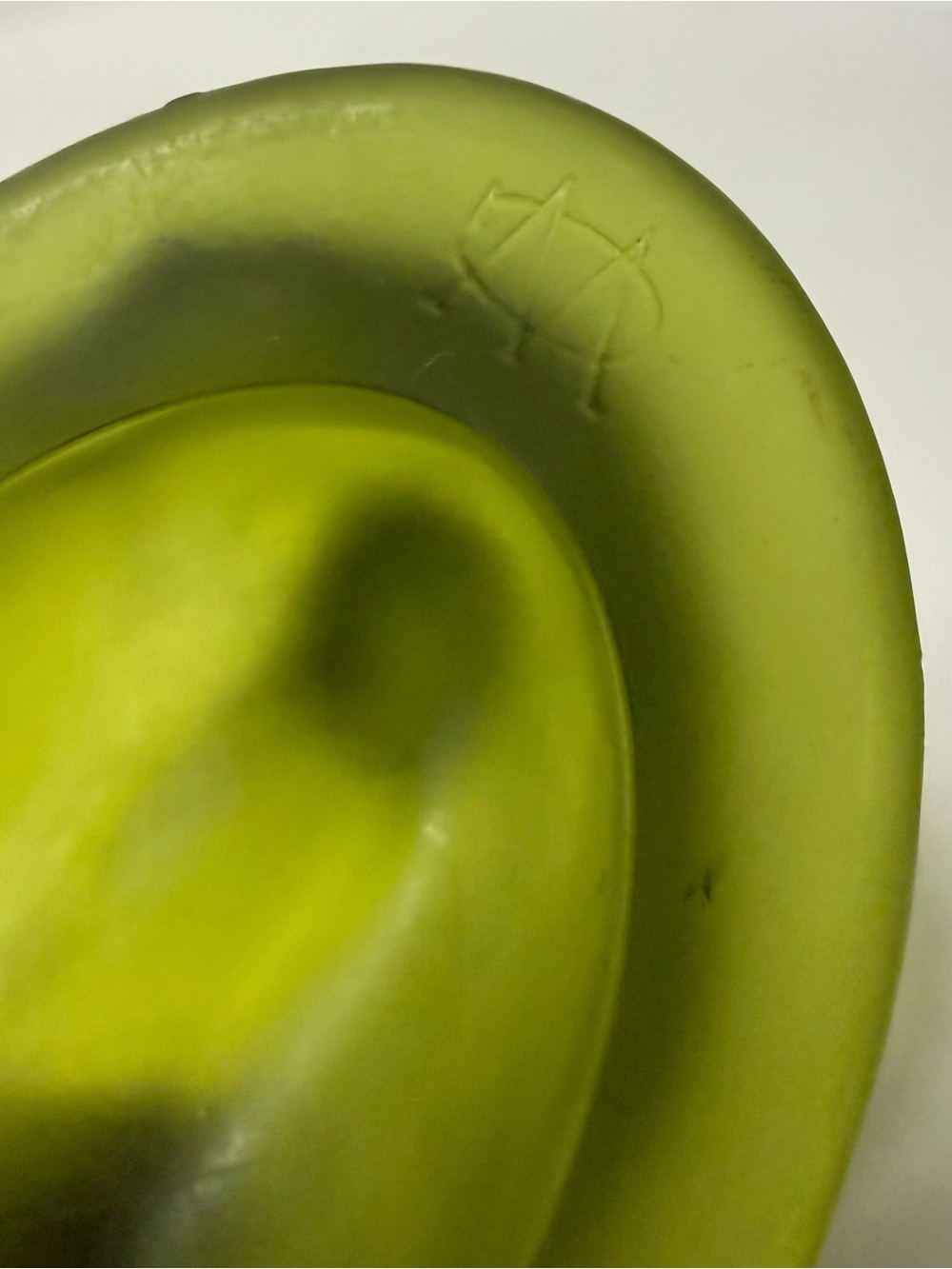 Vintage Westmoreland Green Satin Glass Hen On Nest Mini 3 1/2” - Picture 12 of 14